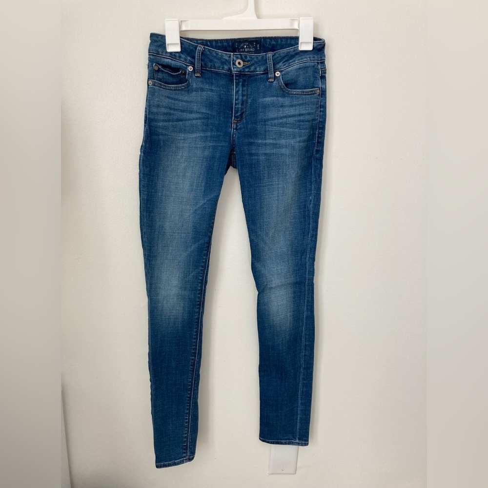 #152. Lucky Brand 🍀, Lolita Skinny Jeans 👖, Size 2/26, Dark Blue, (Women)